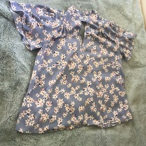 Flowery blouse